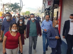 HDP'den Hakkari'de esnafa ziyaret!