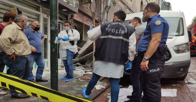 Lokantada patlama: 1 yaralı