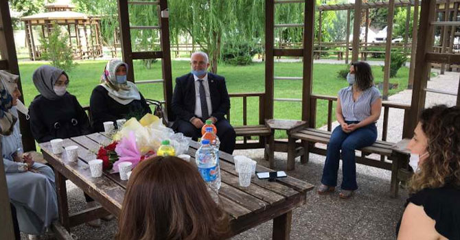 SAADET'ten Başak Demirtaş’a destek ziyareti