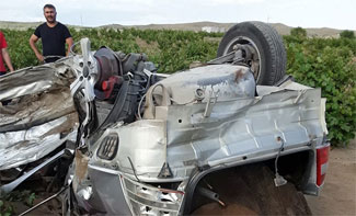 Köpeğe çarpmamak için şerit değiştirdi: 2 ölü, 3 yaralı