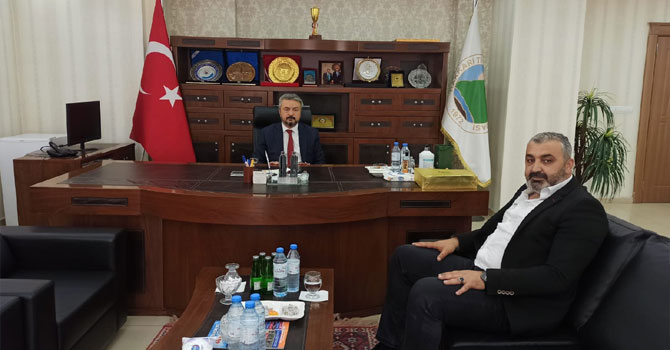 MHP İl Başkanı Özbek'ten Başkan Taş'a ziyaret