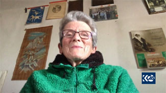 77 yaşındaki İngiliz Nicky Kürtçe öğrendi