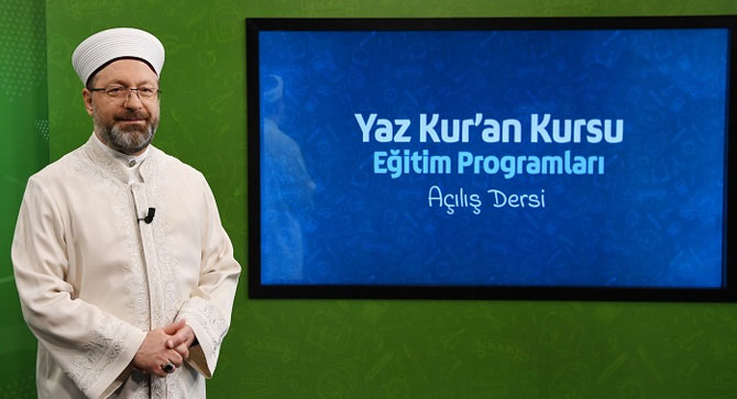 2020 yaz Kur’an kursları uzaktan eğitimle yapılacak