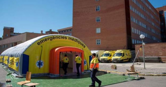 Katalonya'nın 210 bin nüfuslu Segria ilçesi karantinaya alındı