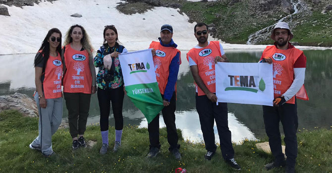 TEMA Vakfından Berçelan yaylasına doğa yürüyüşü