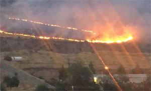 Orman yangını kontrol altına alındı