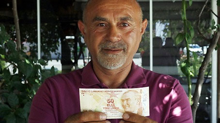 Hatalı basılan 50 TL için 75 bin TL teklif edildi