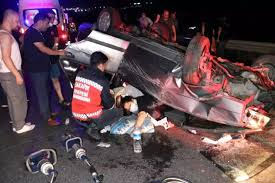 Feci kaza! 1 ölü, 4 yaralı