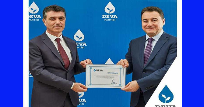 DEVA Partisi Hakkari İl Başkanı belli oldu