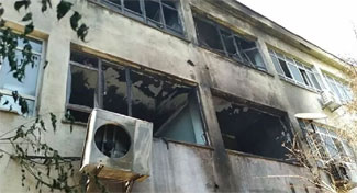 Dezenfektan üretilen meslek lisesinde patlama: Bir öğretmen hayatını kaybetti