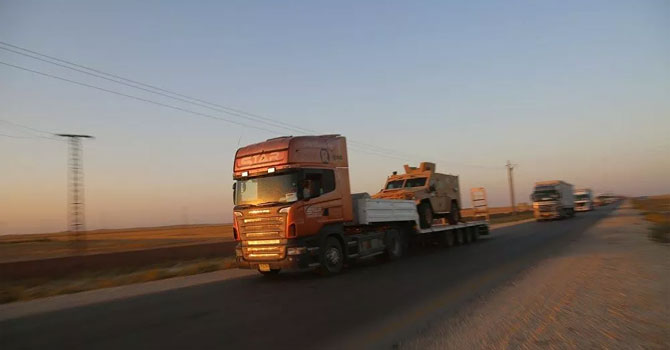 Irak’ta ABD'nin 3 TIR ateşe verildi