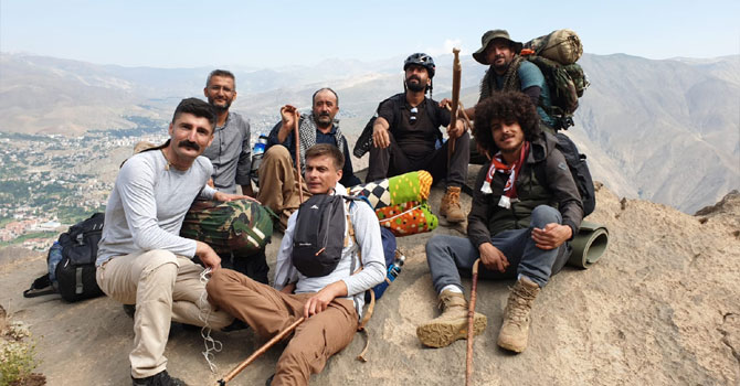 Çukurca ekibi Sümbül Dağına tırmandı