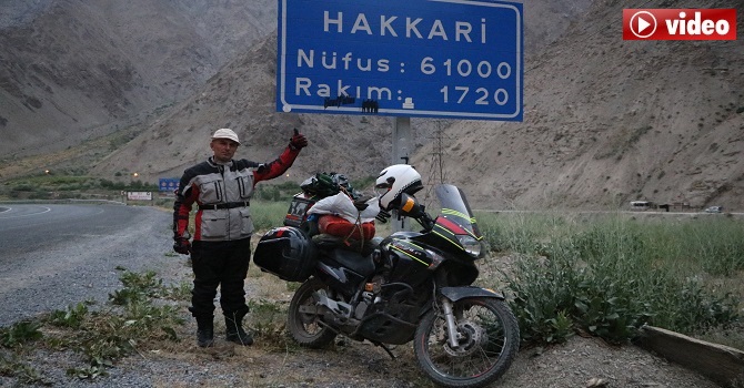 Çocukluk hayalini Hakkari'de gerçekleştirdi