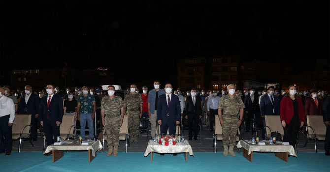 Hakkâri’de "15 Temmuz Demokrasi ve Millî Birlik Günü"