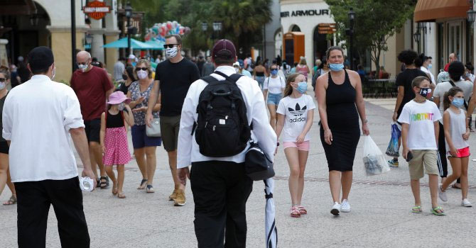 ABD'de salgın rekoru kırıldı: 77 bin 300 yeni vaka kaydedildi