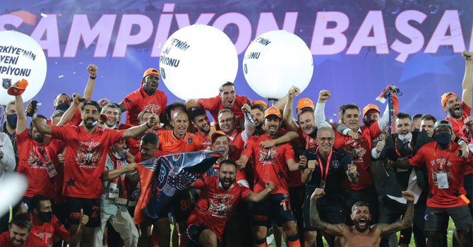 Süper Lig'de şampiyon Başakşehir