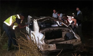 Piknik dönüşü feci kaza! 1 ölü, 2 yaralı