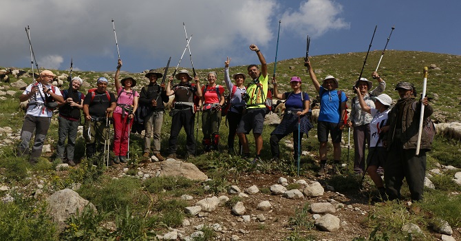 Dağcıların Hakkari’ye akını devam ediyor