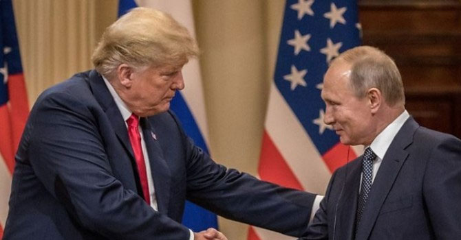 Trump ve Putin telefonda görüştü