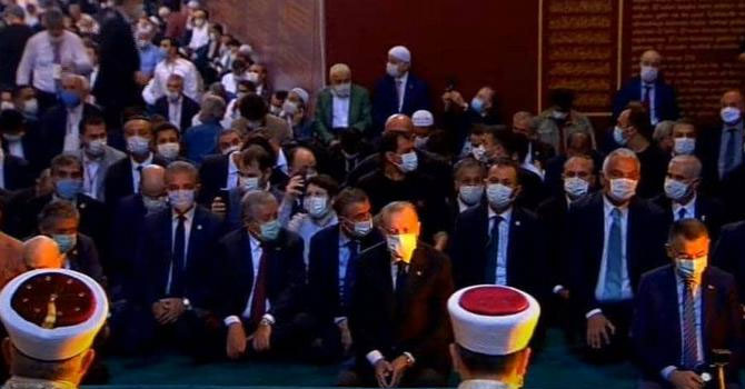 Cumhurbaşkanı Erdoğan: Artık burası aslına döndü