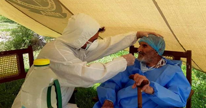 103 yaşındaki Covid-19 hastası iyileşti