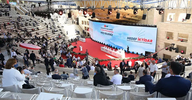 CHP'nin 37'inci Olağan Kurultayı PM seçimleri