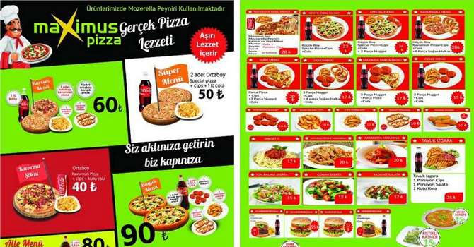 Maximus Pizza Bayram Boyunca Açık!