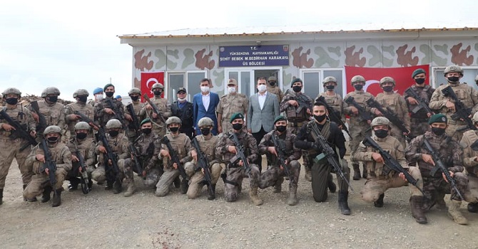 Vali Akbıyık, Şehit Bedirhan bebek üst bölgesini ziyaret etti