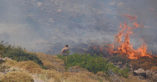 Yangın haberleri peş peşe geldi