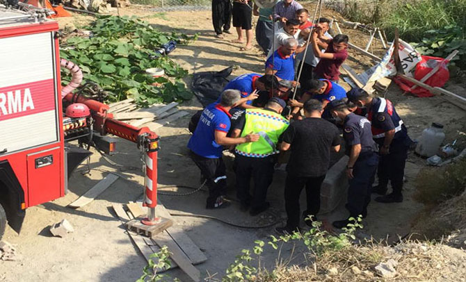 Adana'da su kuyusunda mahsur kalan 4 kişinin cesedine ulaşıldı