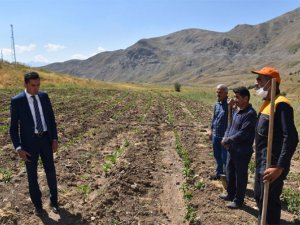 Genel Sekreter Tevfik Kumbasar projeleri denetledi!