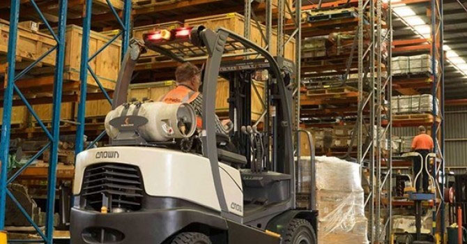Forkliftin altında kalan işçi yaşamını yitirdi