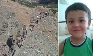 Dağ tepe Miraç'ı arıyorlar  