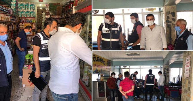 Hakkari'de Covid-19 denetimleri devam ediyor!