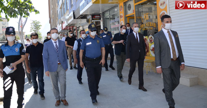 Hakkari'de Covid- 19 denetimleri artırıldı!