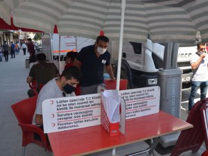 Kızılay Kan Aracı Hakkari'de