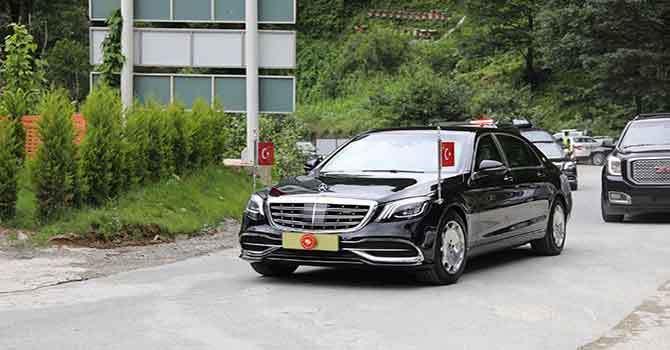 Cumhurbaşkanı Erdoğan Ayder Yaylası'nda