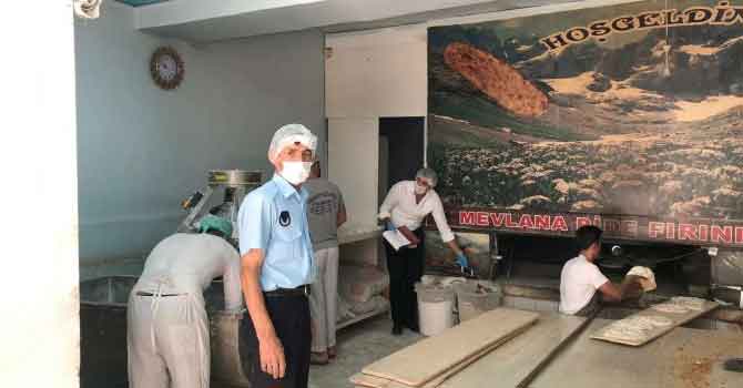 Hakkari’de unlu mamuller denetlendi