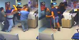 Hastanede dehşet saçtılar!