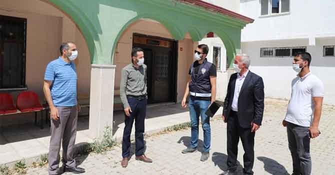 Hakkari'de imamlar Covid- 19 denetiminde!