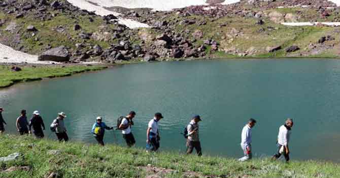 Cilo- Sat Dağları'ndaki göllere yoğun ilgi