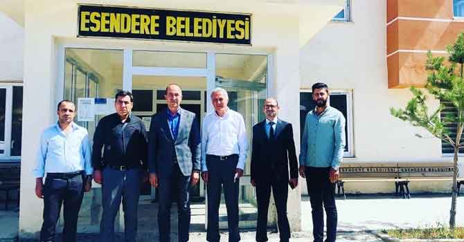 Tüm-İş Konfederasyonu Başkanı Şahin'den Esendere'ye ziyaret
