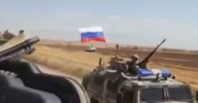 Rus-ABD askeri araçları Suriye'de açık arazide çarpıştı