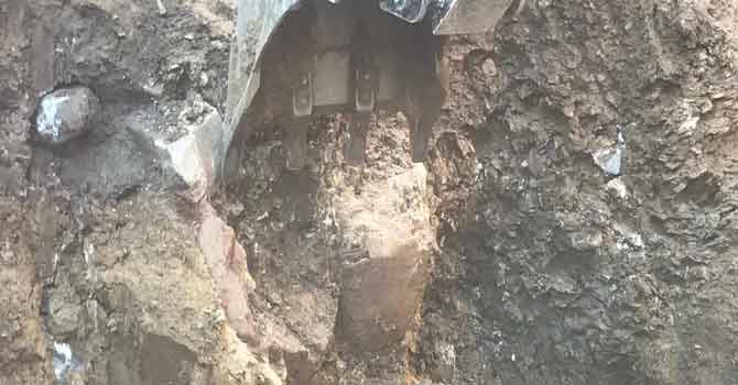 Hakkari’deki temel kazısında 2 küp çıktı