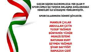 Amedspor 9 oyuncuyla sözleşme yeniledi