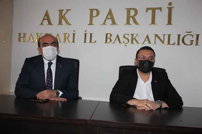 Atlı'dan Ak Parti İlçe Başkanı Demir'e tebrik ziyareti