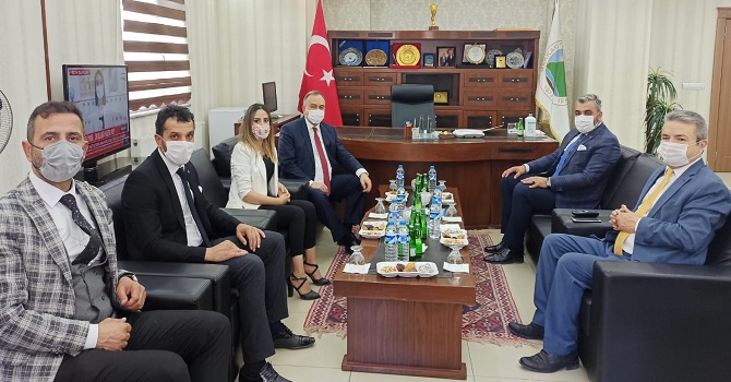 MHP grup başkan vekili Akçay'dan, HATSO'ya ziyaret