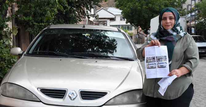 Hiç gitmediği İstanbul'dan hatalı park cezası geldi