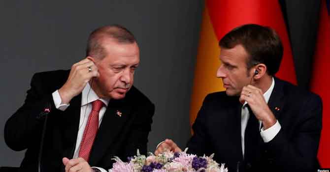 Erdoğan ve Macron telefonda görüştü