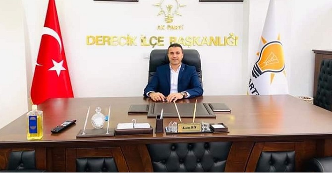 AK Parti Derecik İlçe Başkanlığına Akgündüz getirildi
